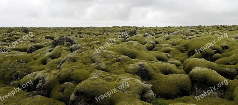 Iceland Nature Landscape Countryside Outdoor