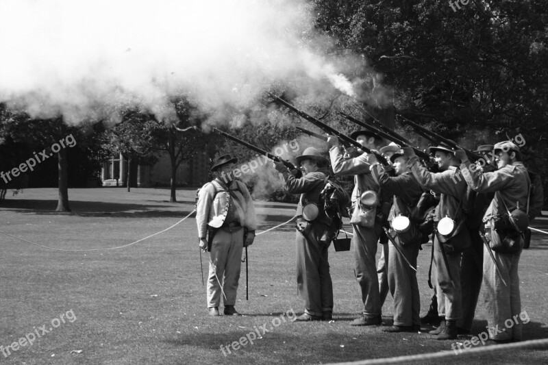 American Civil War Reenactment Civil War America War