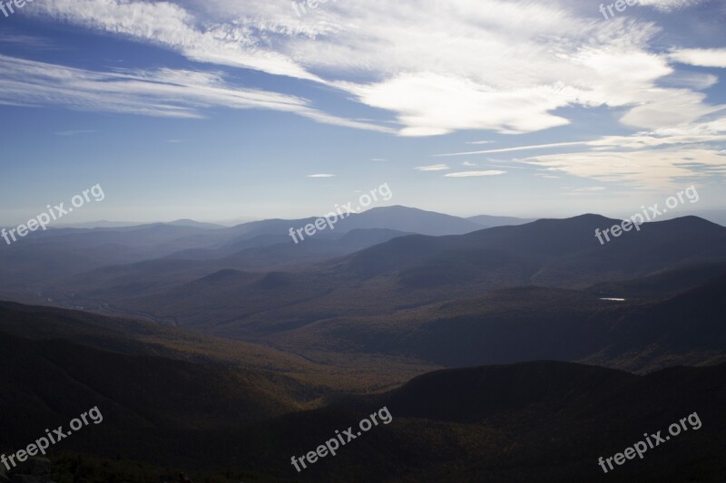 Hill View Sky Clouds Hilly Scene Countryside Hill