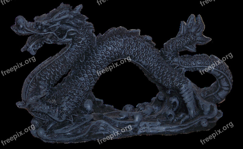 Dragon Decoration Scale Close Up Reptile