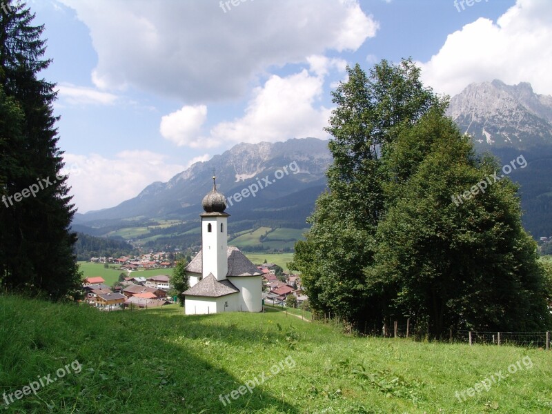 Ellmau Church Tirol Free Photos