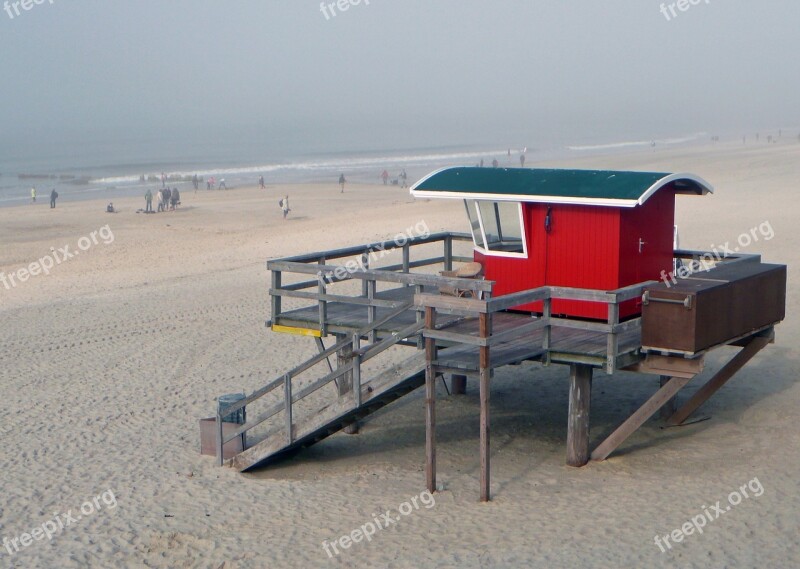 Beach Hut Supervision North Sea Viewpoint