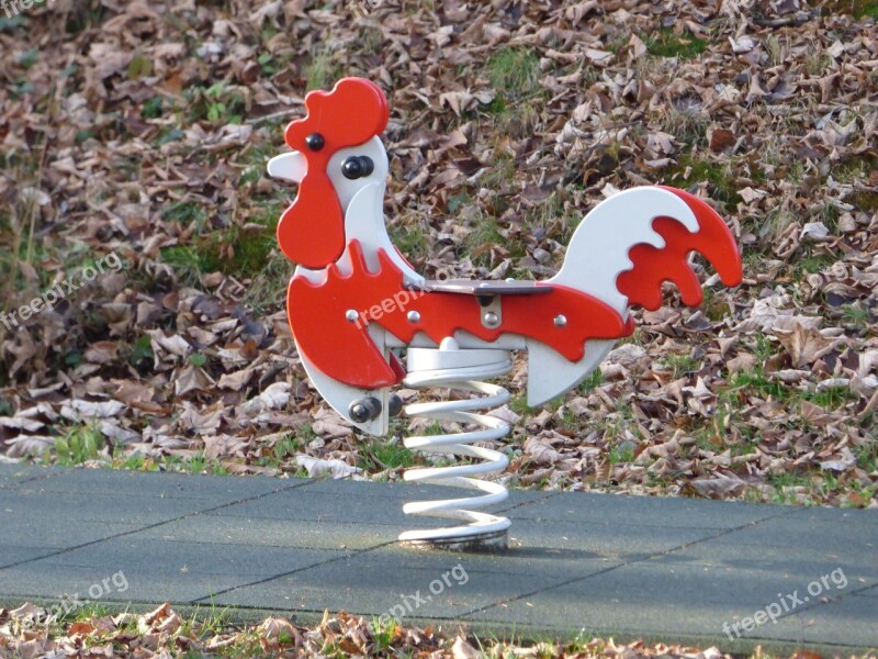 The Hen Cock Fun Playground Bird