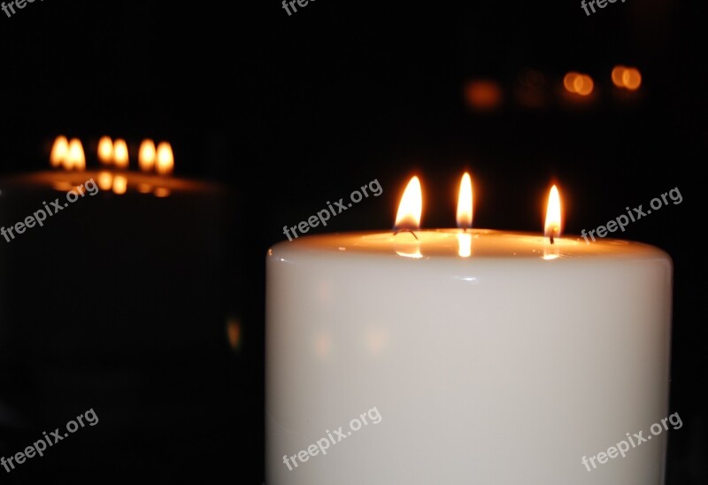 Candle Light Mood Flame Advent