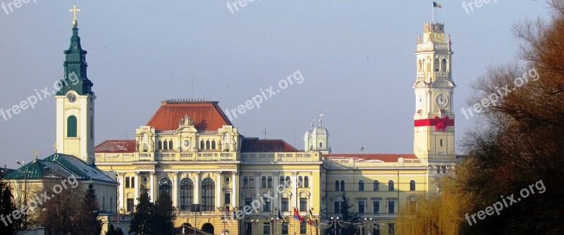 Oradea Transylvania Crisana City Hall Bihor