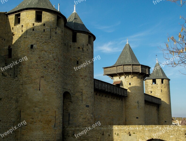 Carcassonne France Ramparts Medieval City Tours