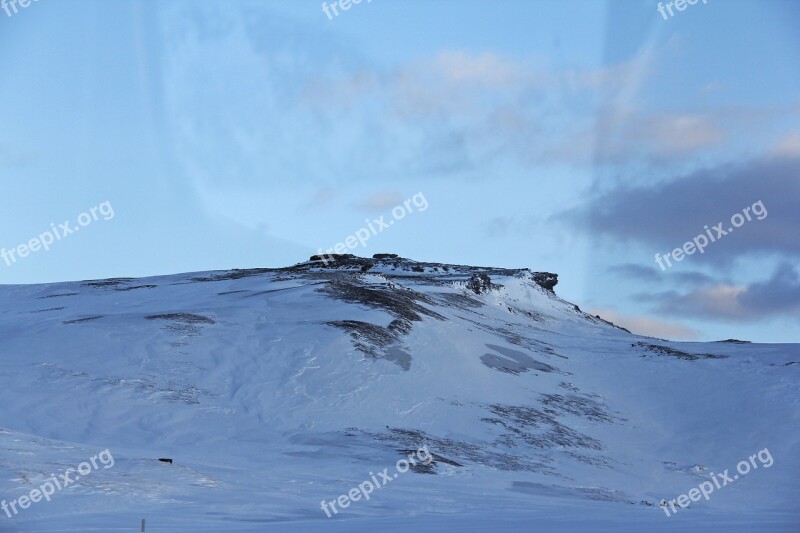 Iceland Scandinavia Wilderness Icy View