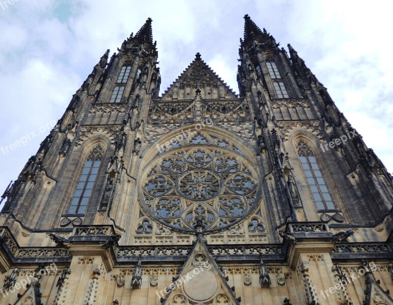 The Cathedral Church Sculpture Decorating Sacred