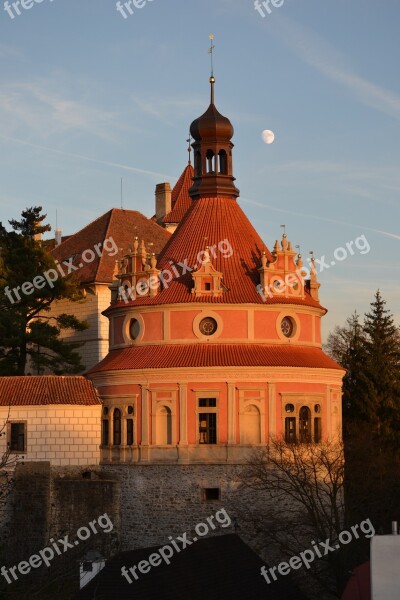 Roundel Castle Sky West Jindřichův Hradec