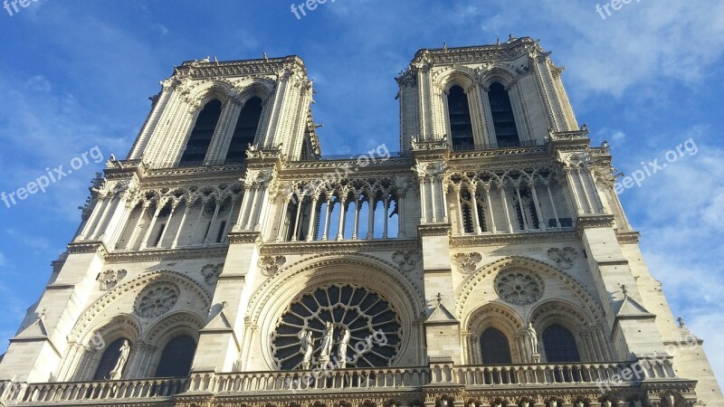 Notre Dame France Paris Free Photos