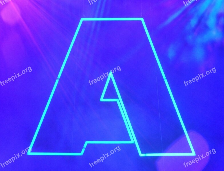 Logo Letter And Alphabet Neon