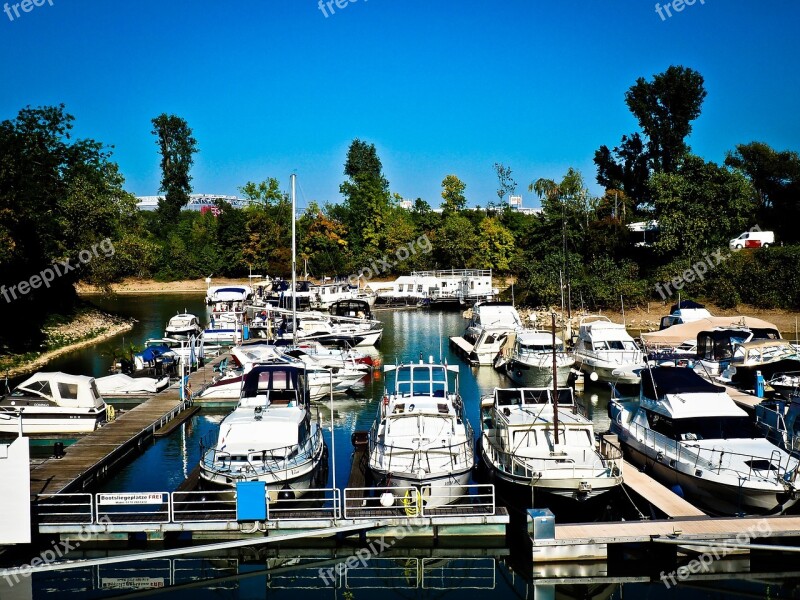 Marina Yacht Port Boats Water