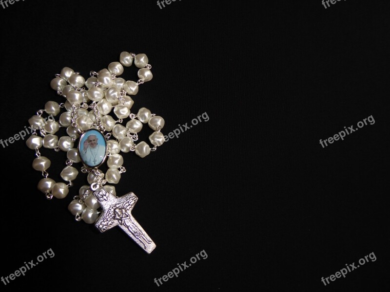 Pray Rosary Beads Prayer Catholic