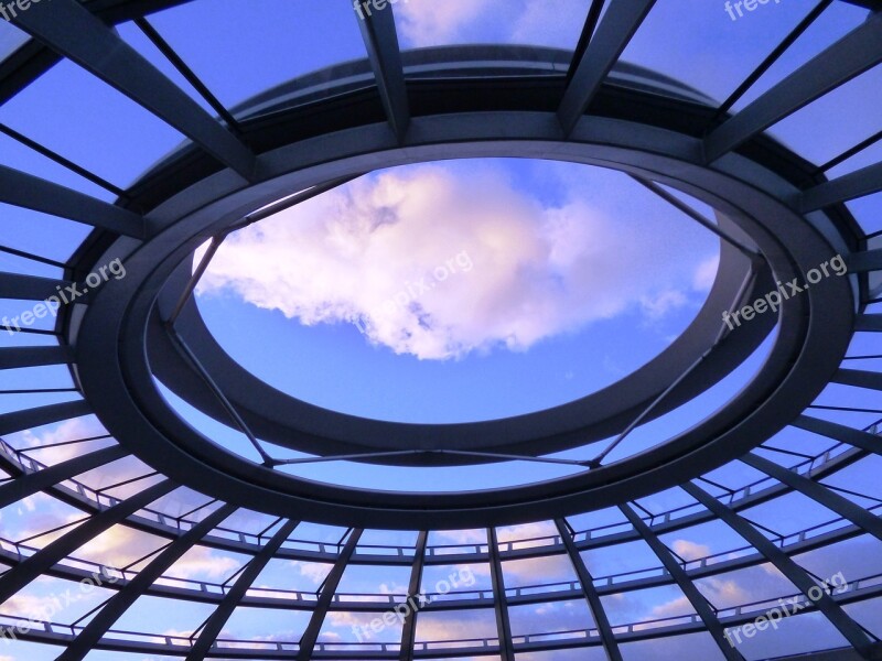 Berlin The Bundestag The Reichstag The Dome Glass