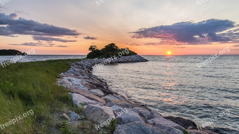 Cape Cod Bay Ocean Water Front