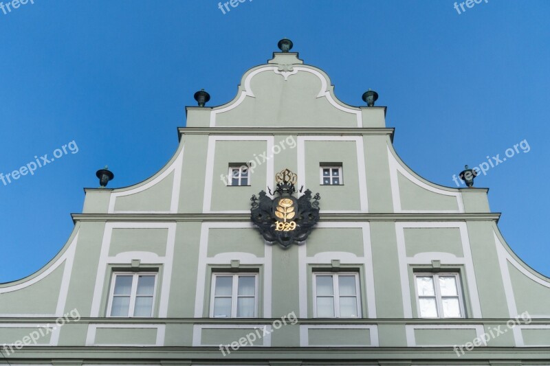 Facade Gable Building Architecture Historically