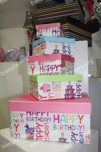 Gifts Patufiestatuxtla Birthday Present Boxes