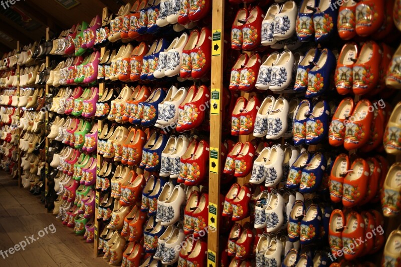 Wooden Shoes Netherlands Amsterdam Free Photos