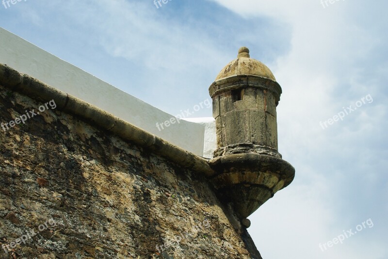 Brazilwood Bahia Fort Bartizan Fortification