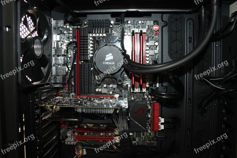 Machine Pc Gamer Corsair Inside