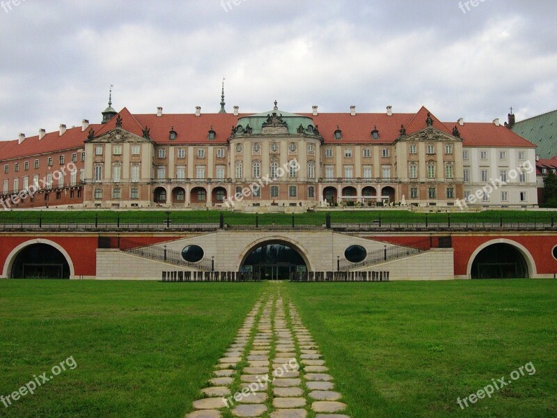 Warsaw Warszawa Palace Poland Castle