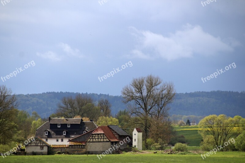 Gewitterstimmung Swiss Francs Sky Sunny Landscape