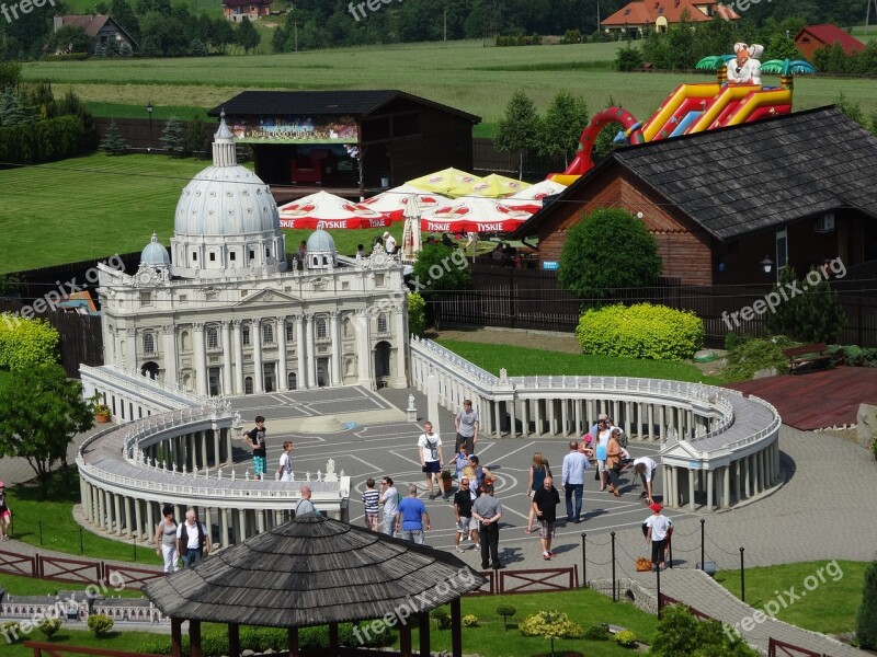 Inwałd Poland Miniature Park Tourism Tour