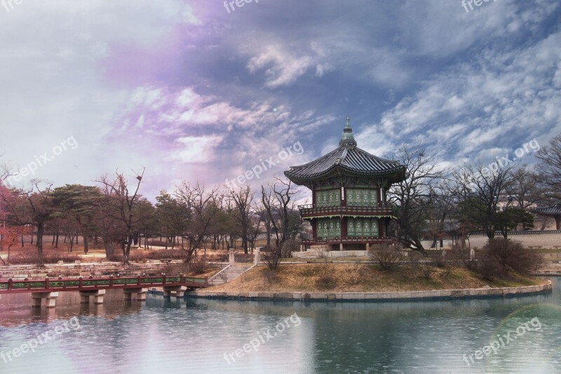 Gyeongbok Palace Republic Of Korea Building Old Buildings Free Photos