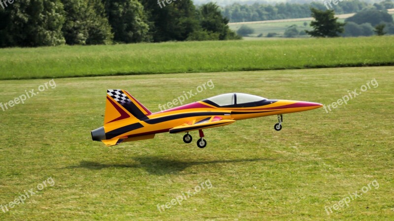 Model Flight Model Jet Turbine Model Airplane