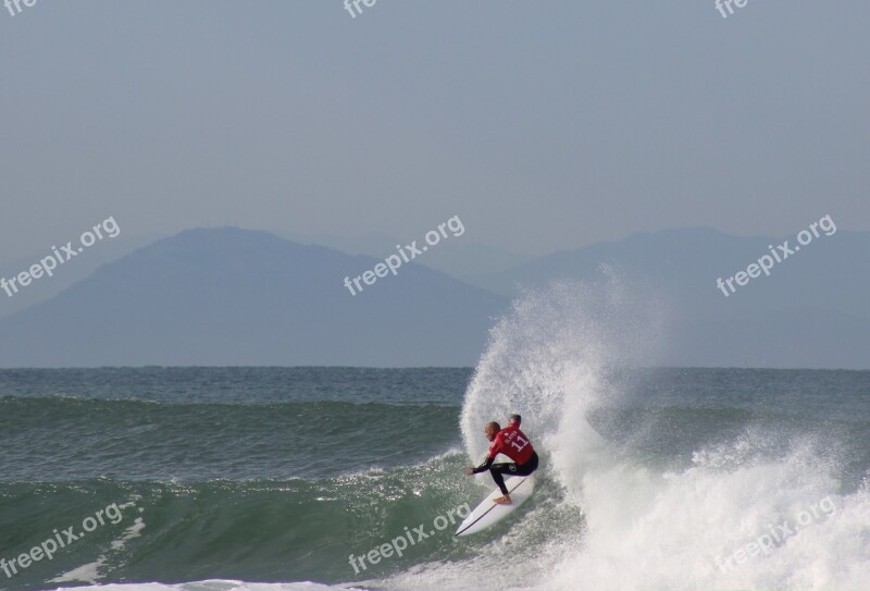 Waves Fun Surf Water Ocean