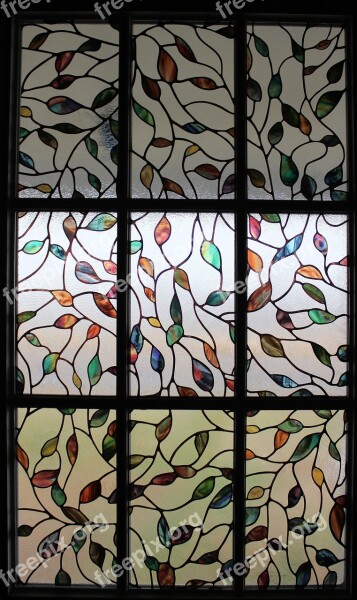 Stained Glass Window Design Pattern Stained Glass Window