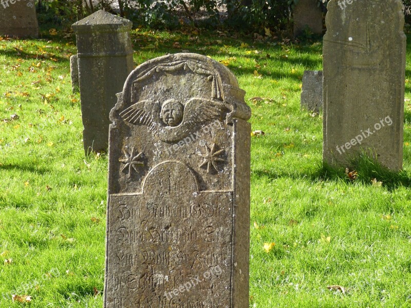 Cemetery Grave Tombstone Old Cemetery Stone