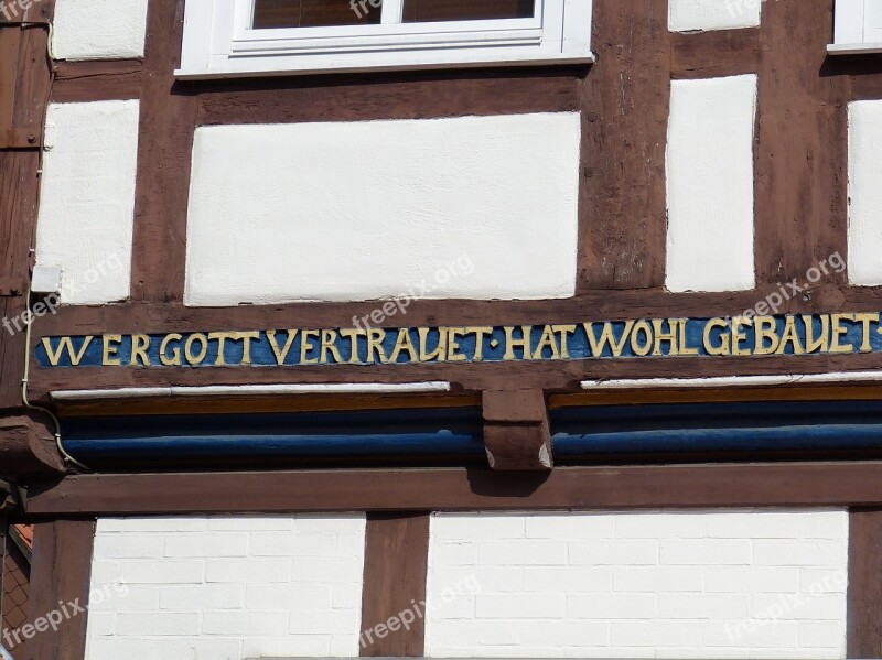 Celle Lower Saxony Historic Center Historically Facade