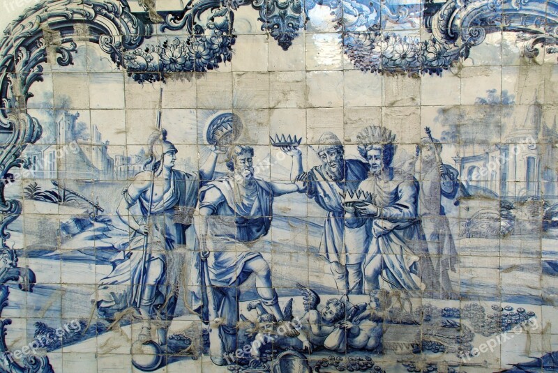 Bahia São Francisco Church Convent Cloister Azulejos