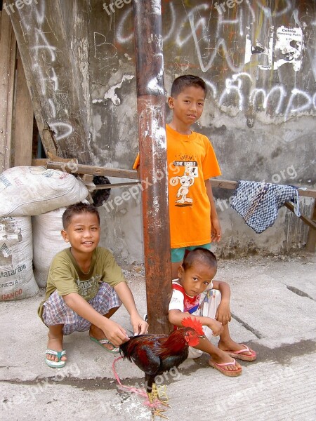 Indonesia Children Slum Haan Poverty