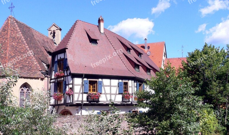 Fachwerkhaus Kaysersberg Alsace France Houses