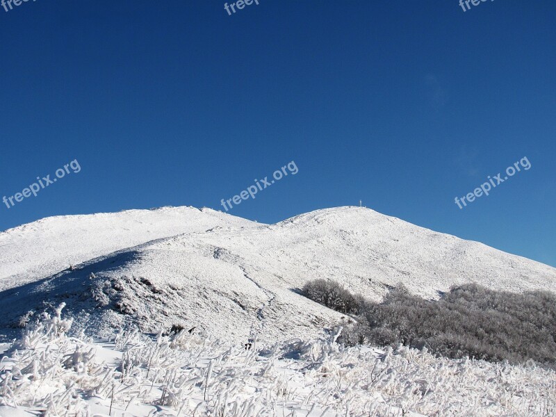 Mountains Landscape Winter Nature Snow