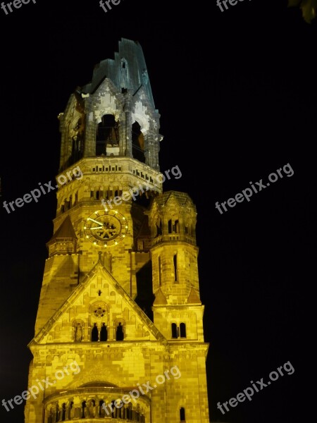 Berlin Dom Church Gedaechtsniskirche Landmark