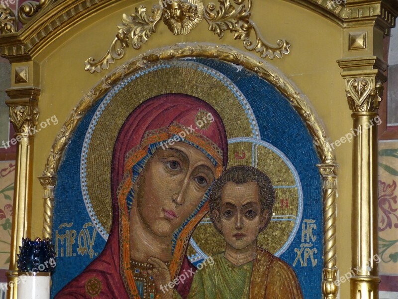 Russia Icon Church Image Historically