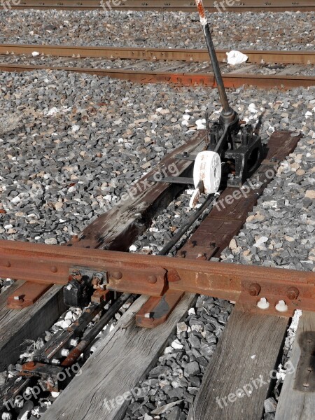 Needle Exchange Via Train Railway Sleepers