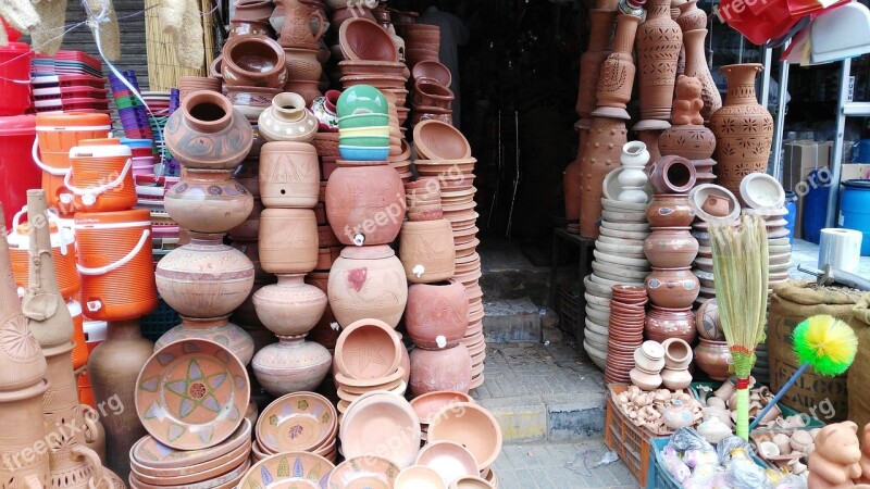 Clay Pot Traditional Handmade Ceramic