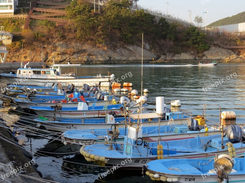 Fishing Boats Times Fishing Boat Ship Port