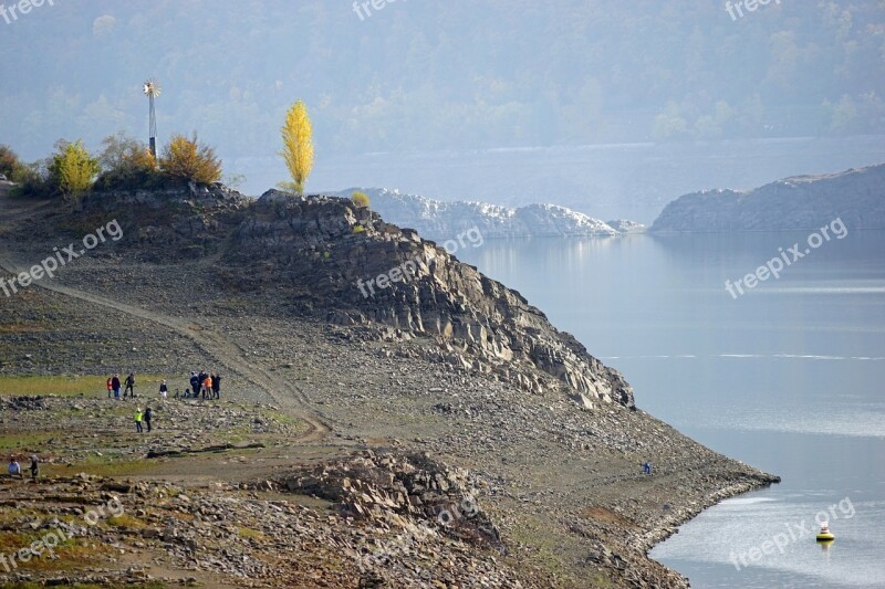 Edersee Low Tide Bank Basic Lake