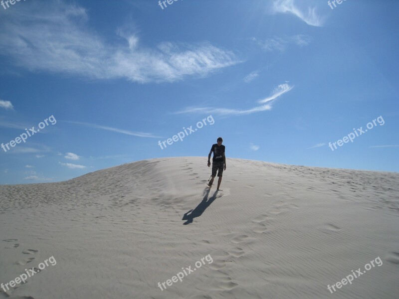 Dune Of Råbjerg Mile Jutland North Denmark Dune Sand