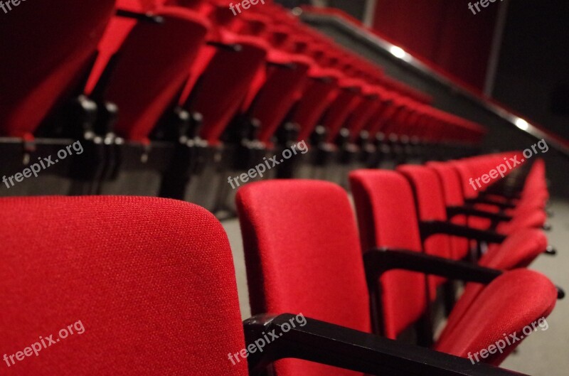 Theatre Seats Red Culture Free Photos