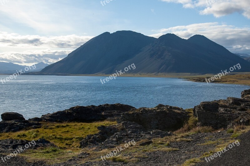 Mountain Lake Landscape Nature High Mountains