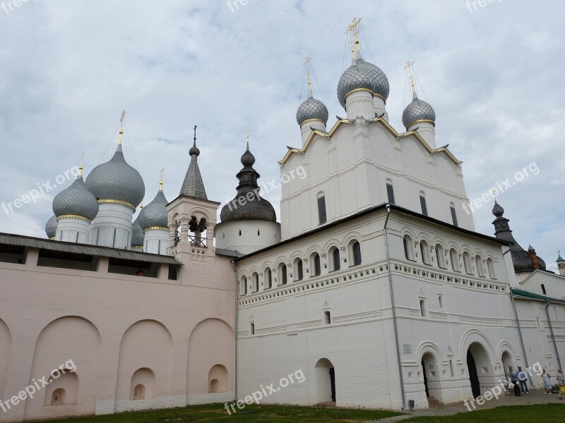 Russia Rostov Golden Ring Monastery Faith