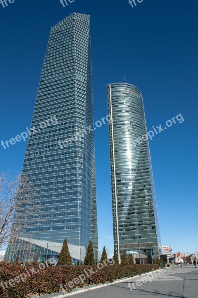 Torres Architecture Sky Urban Skyscraper