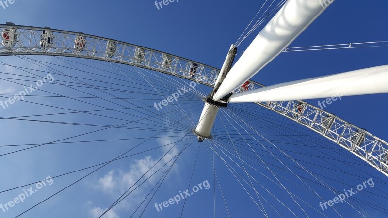 London Ferris Wheel Manege Attraction Wheel