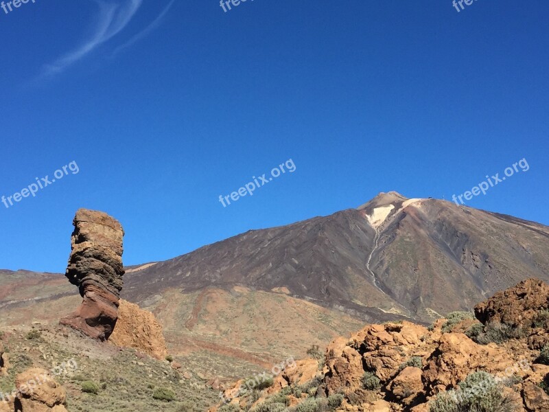 Teide Tenerife Spain Canary Islands Teide National Park